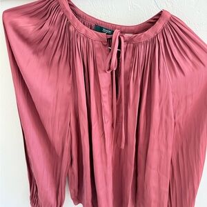 Tahari Rose Blouse with Tie-Front